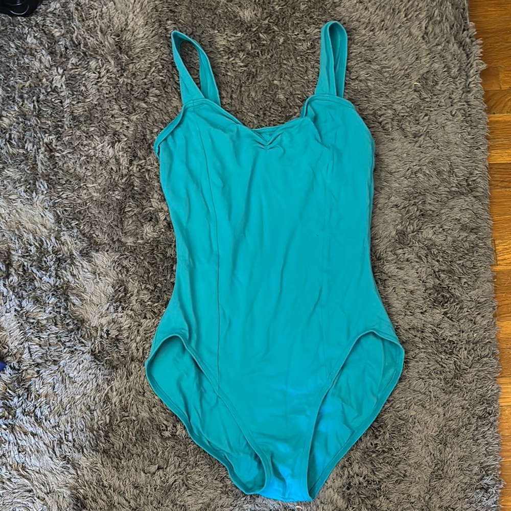 Teal Ballet leotard